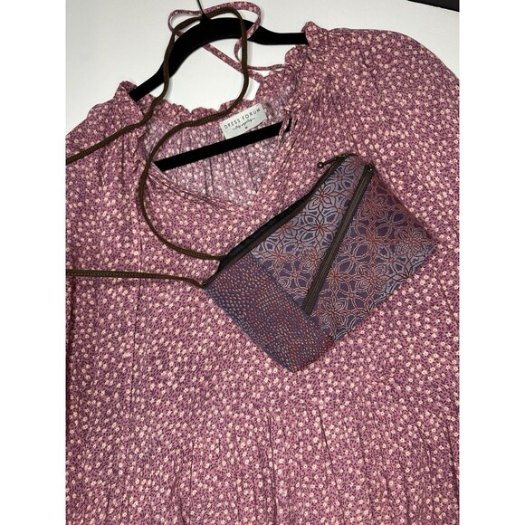 Dress Forum Midi Dress Medium Floral show me your mumu long sleeve - Picture 12 of 12